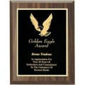  Value Priced Walnut or Black Finish Plaque